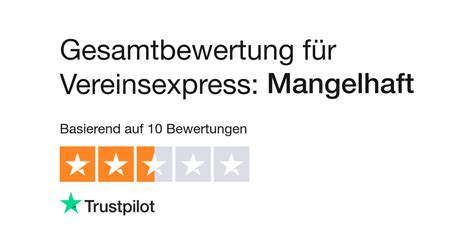 Bewertungen zu Vereinsexpress .